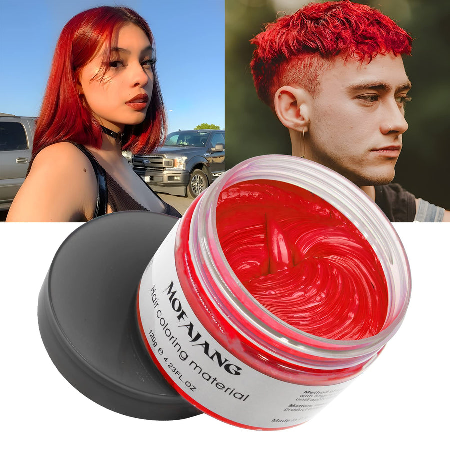 Halloween Green Temporary Hair Color Wax - 4.23 oz - Natural Instant Hair Dye for Party, Cosplay, Halloween, and Christmas Hairstyling Halloween Green Temporary Hair Color Wax - 4.23 oz - Natural Instant Hair Dye for Party, Cosplay, Halloween, and Christmas Hairstyling