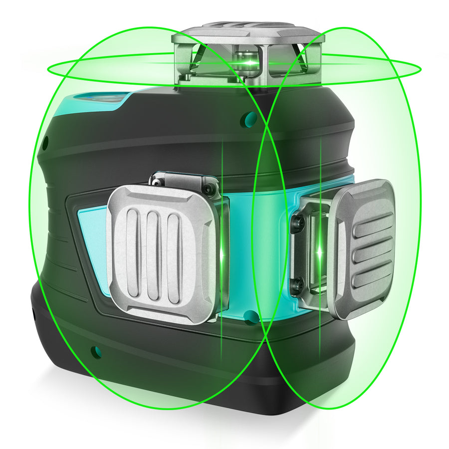 DJ Series 360° 100 ft. Self-Levelling Cross Line Laser with Green Beam & Remote Control DJ Series 360° 100 ft. Self-Levelling Cross Line Laser with Green Beam & Remote Control