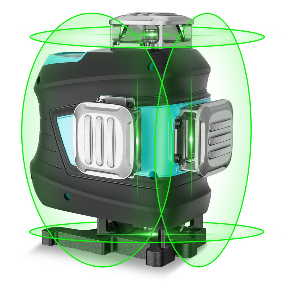 DJ Series 360° 100 ft. Self-Levelling Cross Line Laser with Green Beam & Remote Control DJ Series 360° 100 ft. Self-Levelling Cross Line Laser with Green Beam & Remote Control