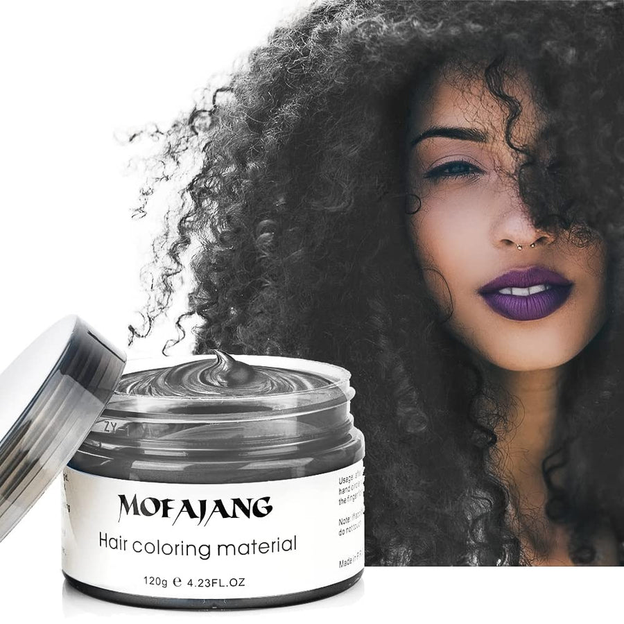 Halloween Green Temporary Hair Color Wax - 4.23 oz - Natural Instant Hair Dye for Party, Cosplay, Halloween, and Christmas Hairstyling Halloween Green Temporary Hair Color Wax - 4.23 oz - Natural Instant Hair Dye for Party, Cosplay, Halloween, and Christmas Hairstyling
