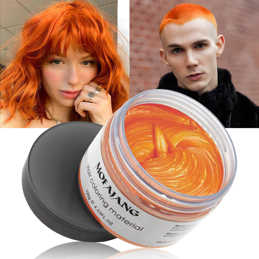 Halloween Green Temporary Hair Color Wax - 4.23 oz - Natural Instant Hair Dye for Party, Cosplay, Halloween, and Christmas Hairstyling Halloween Green Temporary Hair Color Wax - 4.23 oz - Natural Instant Hair Dye for Party, Cosplay, Halloween, and Christmas Hairstyling
