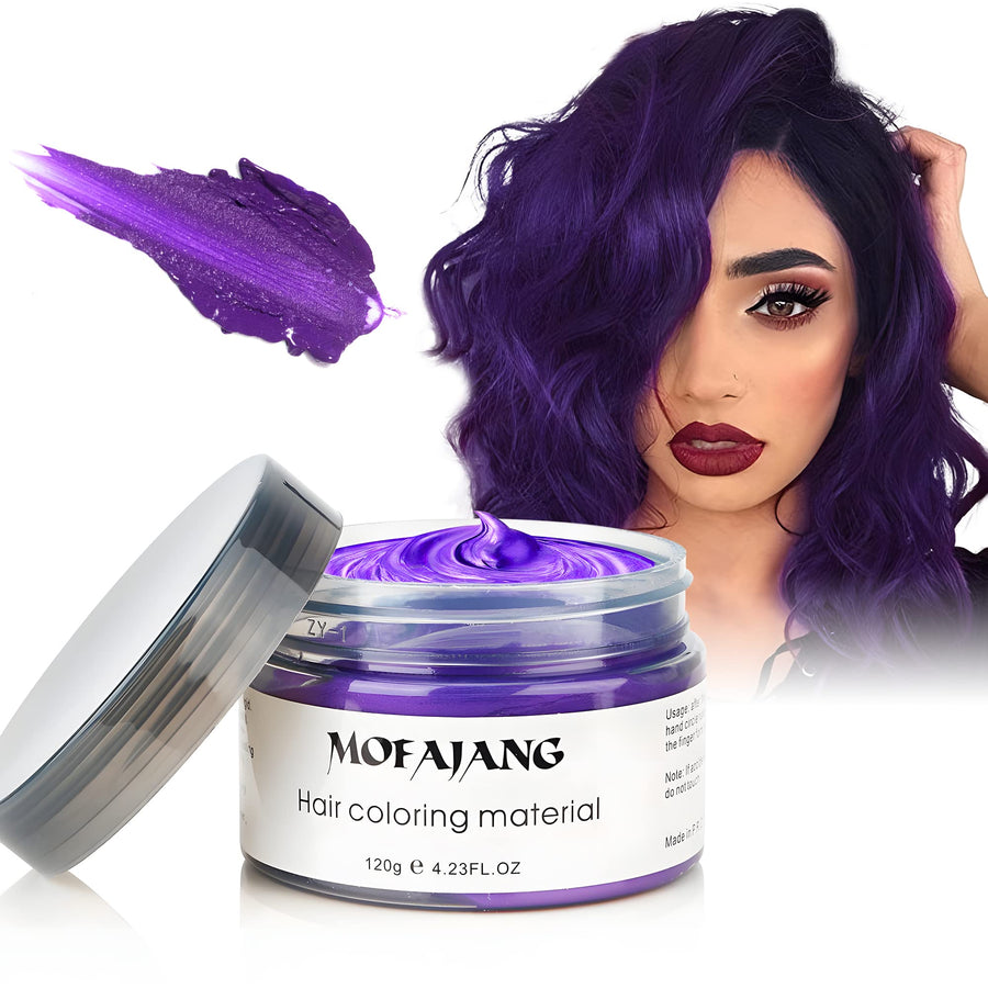 Halloween Green Temporary Hair Color Wax - 4.23 oz - Natural Instant Hair Dye for Party, Cosplay, Halloween, and Christmas Hairstyling Halloween Green Temporary Hair Color Wax - 4.23 oz - Natural Instant Hair Dye for Party, Cosplay, Halloween, and Christmas Hairstyling